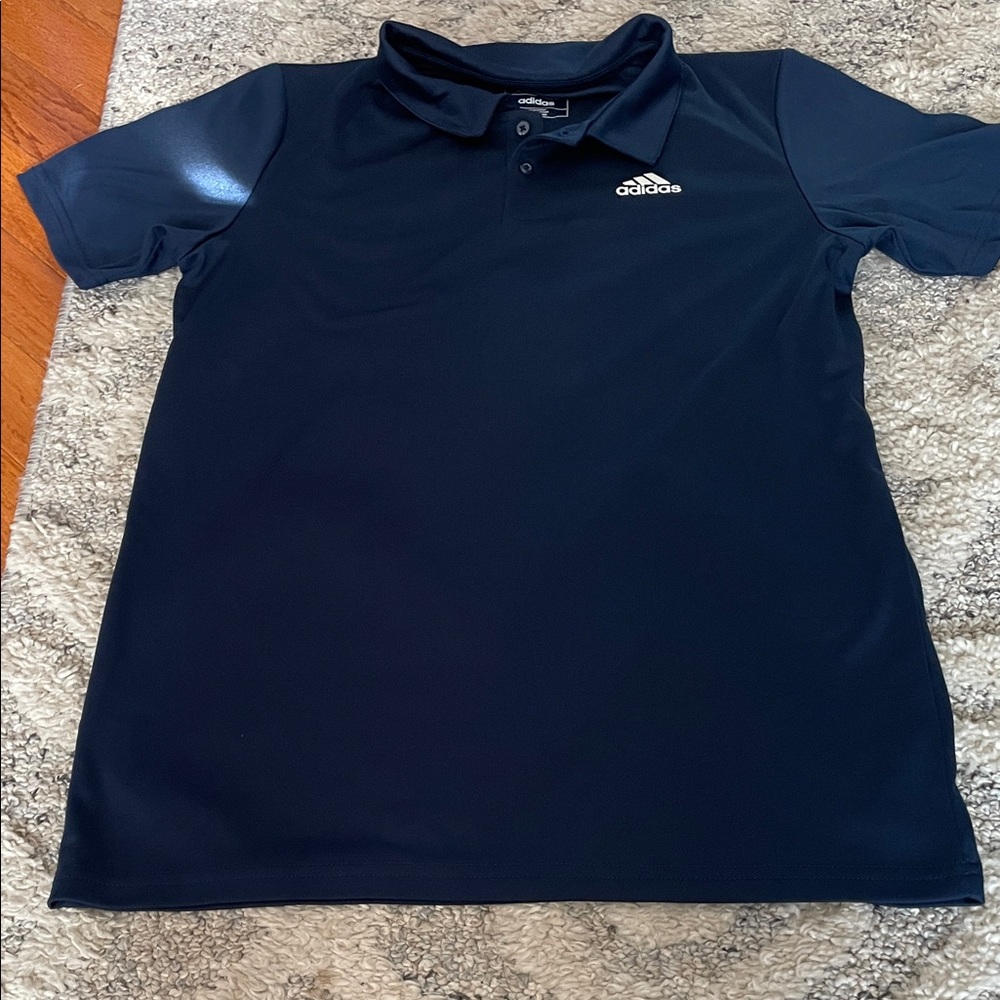Adidas Kids Dark Blue Polo Shirt